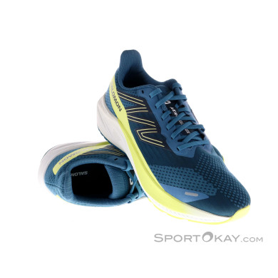 Salomon Aero Blaze Herren Laufschuhe-Blau-9,5