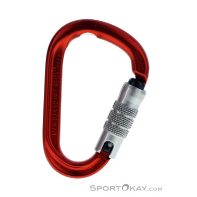 Austrialpin Rondo ID 3-Wege Autolock HMS-Karabiner-Rot-One Size