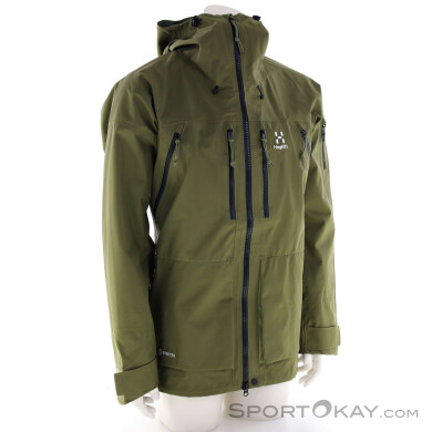 Haglöfs Vassi GTX Herren Skijacke-Oliv-Dunkelgrün-XL
