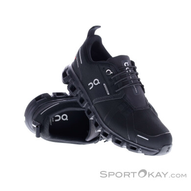 On Cloud 6 WP Damen Freizeitschuhe-Schwarz-9