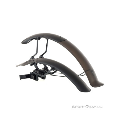 Topeak Tetrafender G1 & G2 Schutzblech Set-Schwarz-One Size