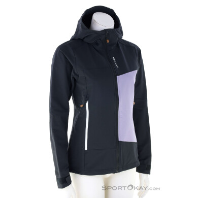 Ortovox Seceda Softshell Damen Outdoorjacke-Schwarz-XS