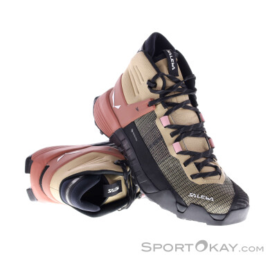 Salewa Wildfire NXT MID GTX Damen Zustiegsschuhe Gore-Tex-Beige-6,5