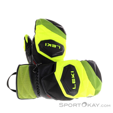 Leki WCR Venom SL 3D Mitt Handschuhe-Grün-8,5