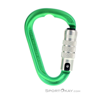 Austrialpin Mini.Mi 2-Wege-Autolock HMS-Karabiner-Grün-One Size