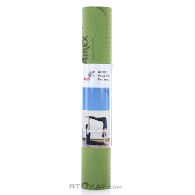 Airex Eco Pro 183x61x0,4cm Yogamatte-Grün-One Size