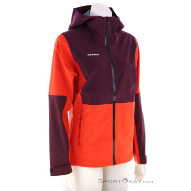 Mammut Linard Guide HS Damen Outdoorjacke-Rot-S