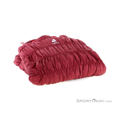 Deuter Exosphere -6°C Regular Schlafsack links-Dunkel-Rot-Regular
