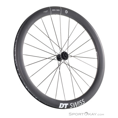 DT Swiss GRC 1400 Dicut 50 DB Carbon 28“ Laufrad Vorne-Schwarz-28