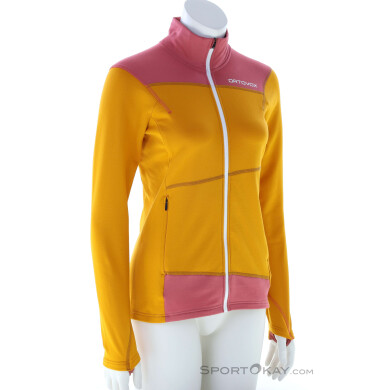 Ortovox Fleece Light Damen Fleecejacke-Orange-XS
