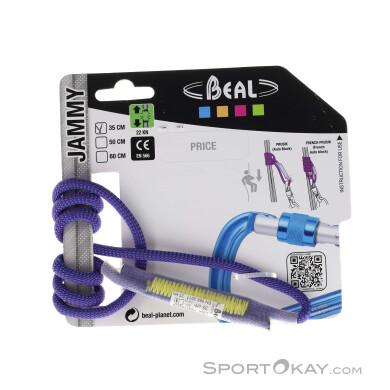 Beal Jammy 5,5mm 35cm Bandschlinge-Mehrfarbig-35