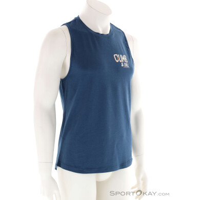 Chillaz Vils Climb & Chill Herren Tanktop-Dunkel-Blau-M
