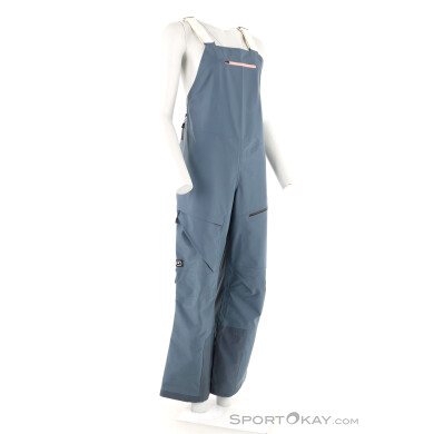 Ortovox Ravine Plus 3L Bib Damen Skihose-Dunkel-Grau-S