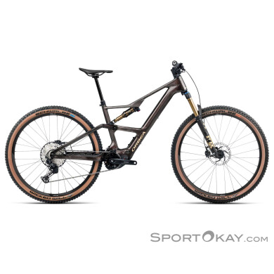 Orbea Rise M10 SL 420Wh 29" 2025 E-Bike-Braun-L