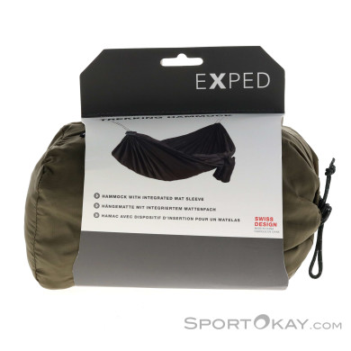 Exped Trekking Hammock Hängematte-Oliv-Dunkelgrün-One Size