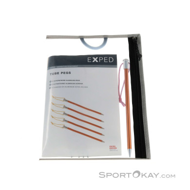 Exped Tube-Peg 20cm 5er Zelthering-Set-Orange-20