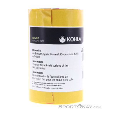 Kohla Hot Melt Transfer Tape 4m Tourenzubehör-Gelb-One Size