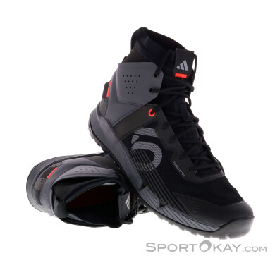 Five Ten Trailcross Mid Pro Herren MTB Schuhe-Schwarz-8,5