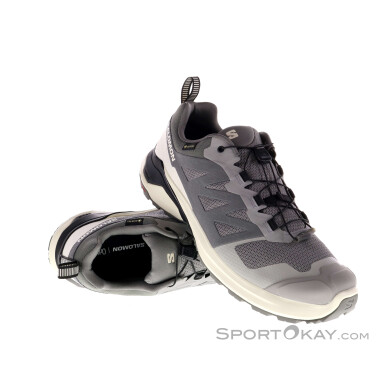 Salomon X-Adventure GTX Herren Traillaufschuhe Gore-Tex-Hell-Grau-9