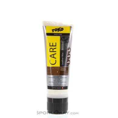 Toko Eco Leather Wax Beeswax 75ml Schuhpflege-Gelb-One Size
