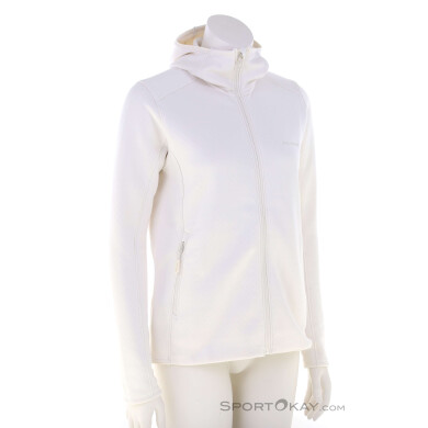 Salomon Outline Warm Damen Fleecejacke-Weiss-M