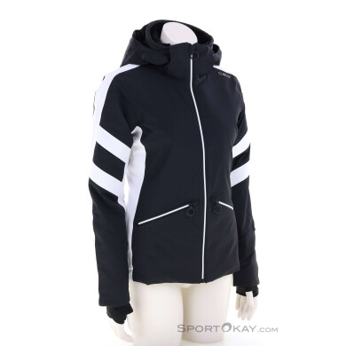 CMP Zip Hood Fur Damen Skijacke-Schwarz-38