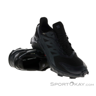 Salomon Supercross 4 GTX Damen Traillaufschuhe Gore-Tex-Schwarz-6