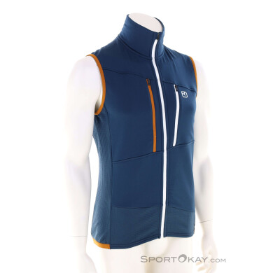 Ortovox Fleece Grid Vest Herren Weste-Dunkel-Blau-M