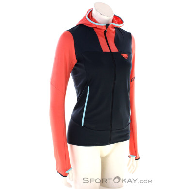 Dynafit Traverse Polartec Hooded Damen Sweater-Pink-Rosa-M