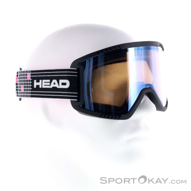 Head Contex Photo Skibrille-Schwarz-M