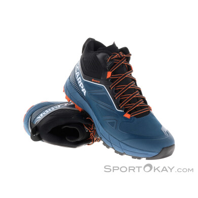 Scarpa Rapid Mid GTX Herren Zustiegsschuhe Gore-Tex-Blau-39,5