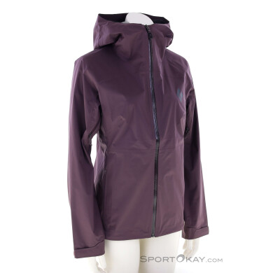 Black Diamond FineLine Stretch Shell Damen Outdoorjacke-Dunkel-Rot-S