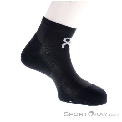 On Core Run Sock Mid 2P Socken-Schwarz-XS