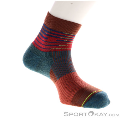 Ortovox All Mountain Quarter Herren Socken-Orange-39-41