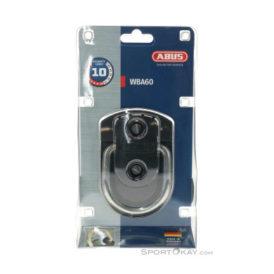 Abus Granit WBA 60 Wand-Bodenanker-Schwarz-One Size