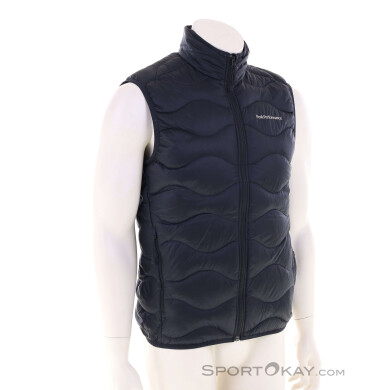 Peak Performance Helium Down Vest Herren Outdoorweste-Schwarz-XXL