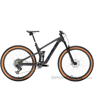 Trek Top Fuel 9.9 XX AXS 29" 2024 Cross Country Bike-Anthrazit-M/L
