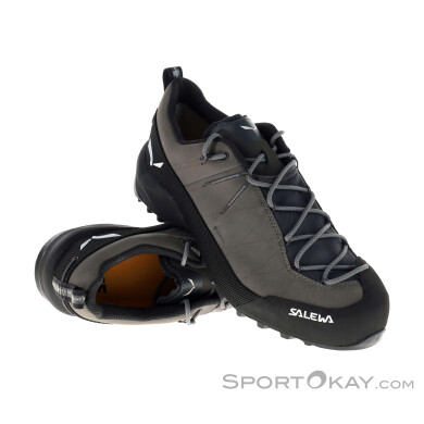 Salewa Wildfire Leather 2 Herren Zustiegsschuhe Gore-Tex-Grau-9,5