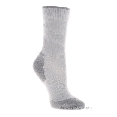 Icebreaker Hike+Light Crew Damen Wandersocken-Hell-Grau-M