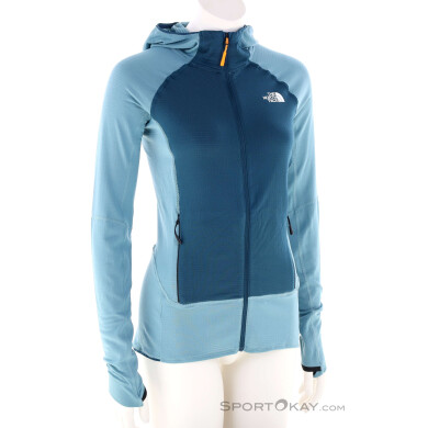 The North Face Bolt Polartec Hoodie Damen Sweater-Blau-XL