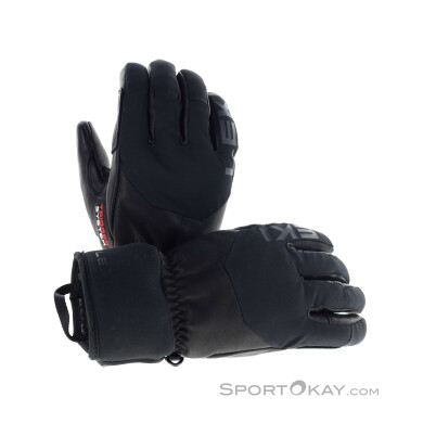 Leki Hevon 3D Skihandschuhe-Schwarz-10