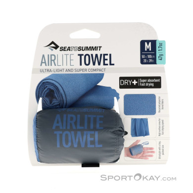 Sea to Summit Airlite Medium 100x50cm Handtuch-Blau-M