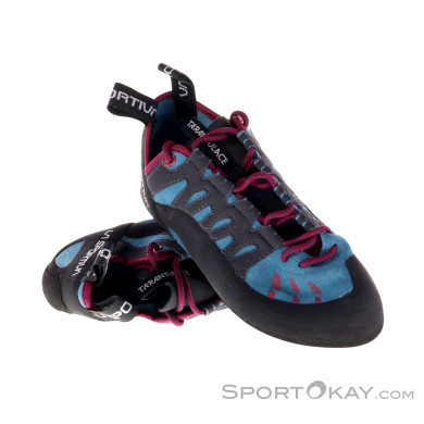 La Sportiva Tarantulace Damen Kletterschuhe-Blau-38,5