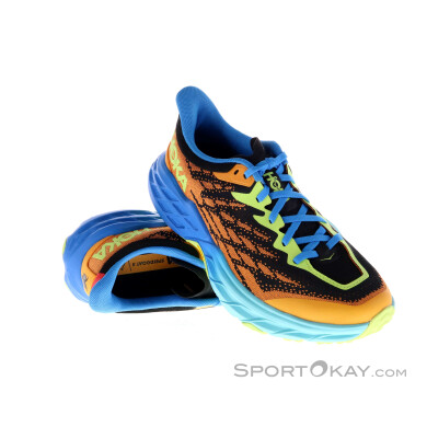 Hoka Speedgoat 5 Herren Traillaufschuhe-Mehrfarbig-10,5