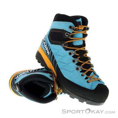 Scarpa Mescalito TRK GTX Herren Wanderschuhe Gore-Tex-Türkis-42