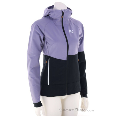 Ortovox Punta Berrino Hooded Damen Tourenjacke-Lila-S