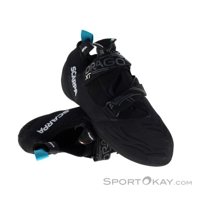 Scarpa Drago XT Herren Kletterschuhe-Schwarz-39