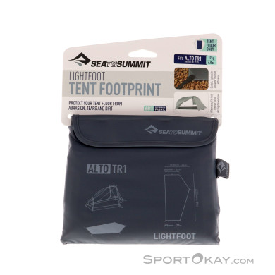 Sea to Summit Alto Lightfood Zeltunterlage-Dunkel-Grau-One Size