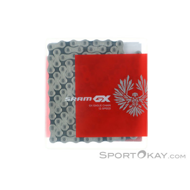 Sram PC GX Eagle 12-Fach Kette-Grau-One Size