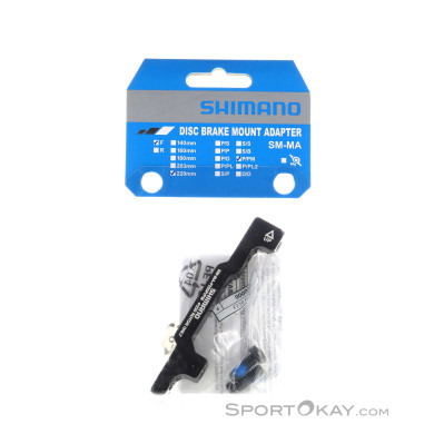 Shimano SM-MA 220mm VR P/PM Bremsadapter-Schwarz-One Size